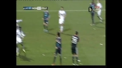 "Реал" (Мадрид) отново не успя да бие "Лион" – 1:1