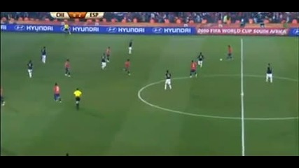 World Cup Испания 2 - 1 Чили всички голове 