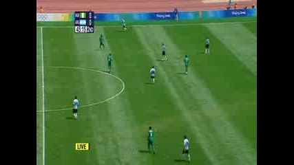 Аржентина - Нигерия - Финал На Олимпийския Турнир по футбол(част 2)