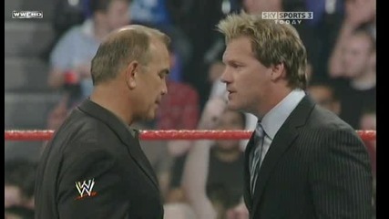 Raw 04/20/09 Chris Jericho се радва,  че се маха от Първична сила...
