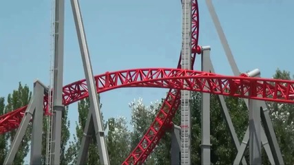 Много откачено влакче ispeed Roller Coaster 