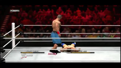 Wwe 12 John Cena vs The Miz Gameplay