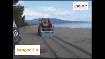 Машина за чистене на пясък модел: Kangur 1.9