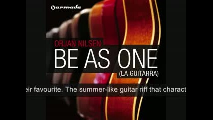Orjan Nilsen Feat. Tarah - Be As One (la Guitarra)