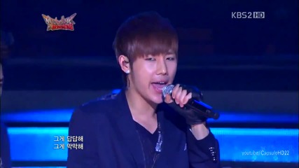 (hd) Infinite - Before the dawn ~ Music Bank in Hong Kong (06.07.2012)