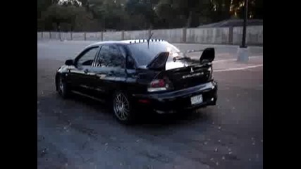 Как Пали Mitsubishi Lancer Evo 9