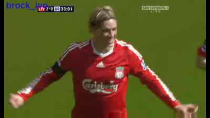 Liverpool(2:0)blackburn fernando torres goal