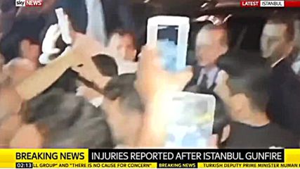 Ердоган се завърна триумфално в Истанбул