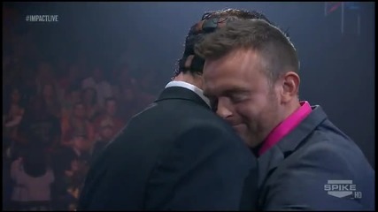 Сегмент между Магнъс и Абис - Tna Impact Wrestling 03.04.14