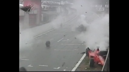 Мелето в Гран При на Белгия 1998 