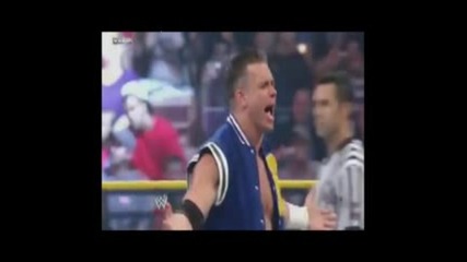 Alex Riley and The Miz and Daniel Bryan