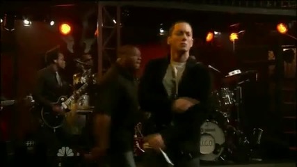 Eminem Wont Back Down at late night Jimmy Fallon (live) 