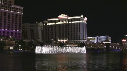 Водното шоу пред хотел Bellagio в Лас Вегас Hq