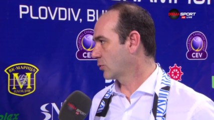 Наставникът на ВК Визура: Бяхме подготвени за ВК Марица