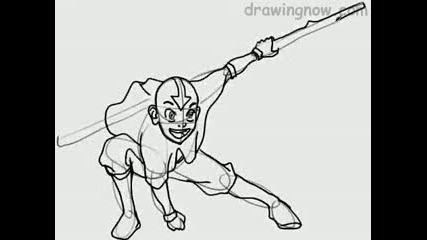 Как Да Нарисуваме Aang