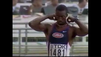 Michael Johnson 400m - полуфинал 1999 