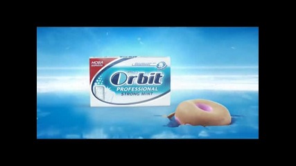 Яка реклама с поничка на дъвки Orbit