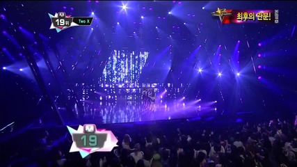 (hd) Two X - Double Up ~ M Countdown (20.09.2012)