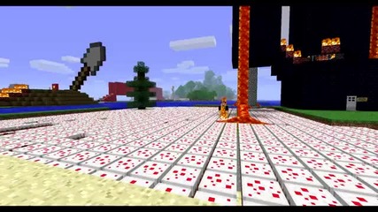 The eyes of a spider minecraft parody