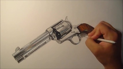 Colt .45 - рисуване, таймлапс