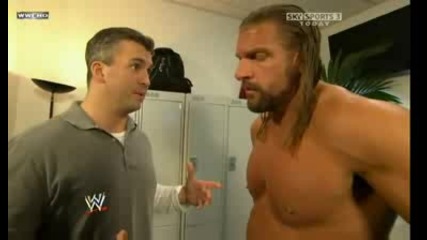 Wwe 20.04.09 Triple H & Shane Backstage