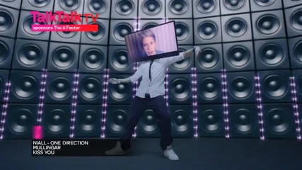 Talktalk X Factor Music Video Week 13| One Direction, Kiss You - Niall