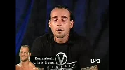 Cm Punk Говори За Chris Benoit