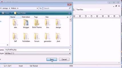 Beginner Php Tutorial - 4 - Creating Your First Php File
