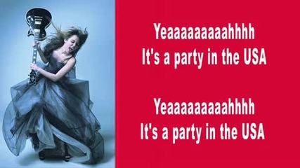 Miley Cyrus - Party In the Usa - Instrumental with lyrics