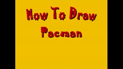 How To Draw Pacman