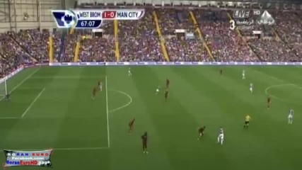 Уест Бромич 1-2 Манчестър Сити