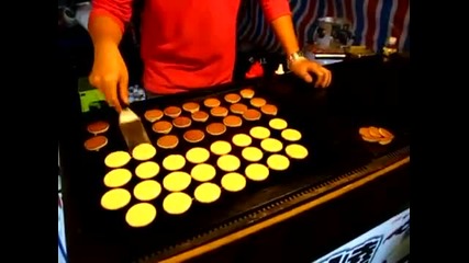 Бърз готвач на палачинки - Япония