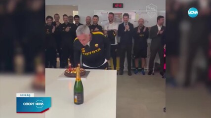 Специално посрещане за Жозе Моуриньо в Рома