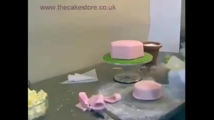 Как се прави торта замък :)
