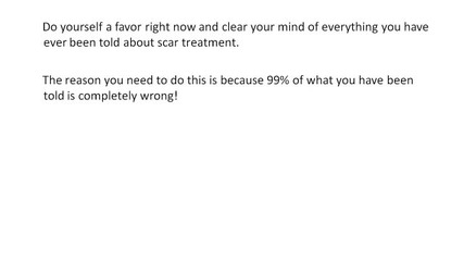 The Scar Secret Review - Natural Acne Scar Treatment 