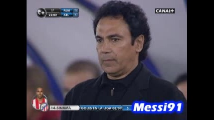 18.01 Алмерия - Атлетико Мадрид 1:1 Флоран Синама Понгол гол