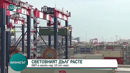 Световният дълг расте: БВП е малко над 1/3 от него