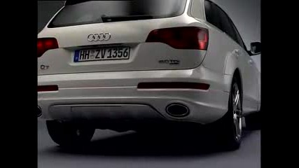 Реклама на Audi Q7 v12 tdi quattro - супер дизаин