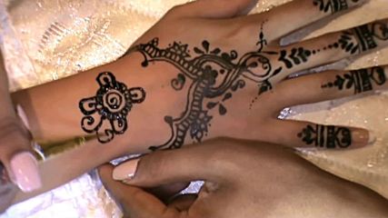 Как се прави татуировка с къна! / How to: Henna Tattoo Tutorial!
