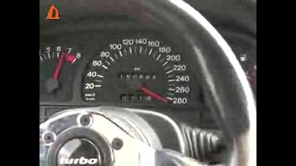 Opel Vektra вдига 280km/h 