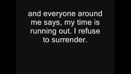 Papa Roach - Time Is Running Out *с текст*