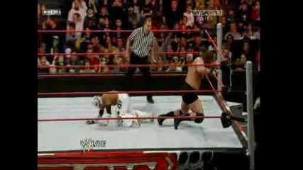 WWE Raw 19.01.09 Rey Mysterio Vs. Mike Knox