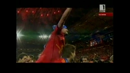 Испания - световния шампион по футбол 2010 г. 
