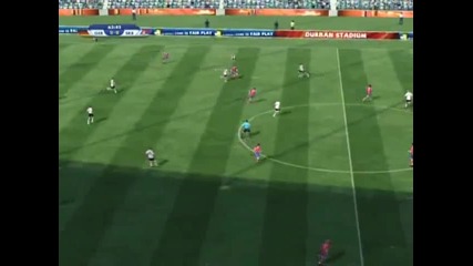 Fifa World Cup 2010 game Germany vs Serbia - Part 2