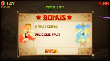 Fruit Ninja - gameplay