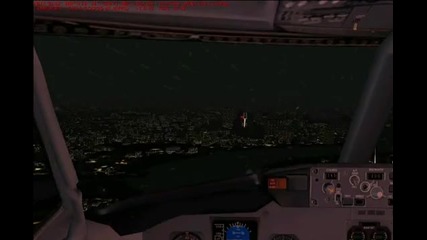 A380 каца на 1900 Feet в London City !!!