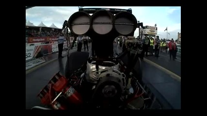 Top Fuel On - board video footage 
