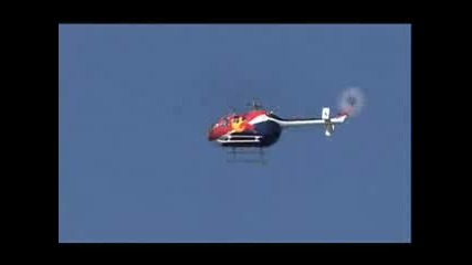 Red Bull Helicopter Does Back Flips