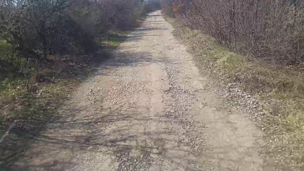 Ужасен пътен участък