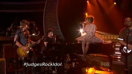 The Idol Judges and Randy Jackson - True Colors + Go Your Own Way - American Idol